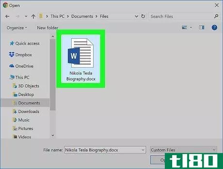Image titled Convert a Microsoft Word Document to PDF Format Step 3