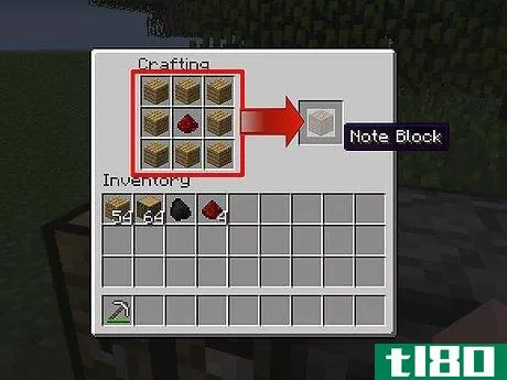 Image titled Craft a Note Block on Minecraft Step 4