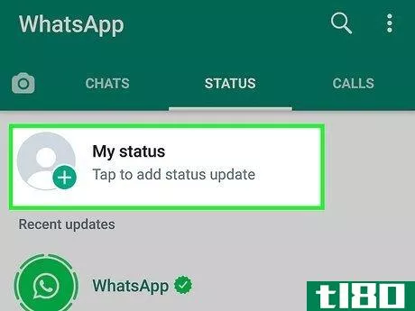 Image titled Change Font in WhatsApp Status Step 2