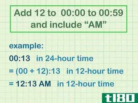 如何将24小时转换为12小时(convert from 24 hour to 12 hour time)
