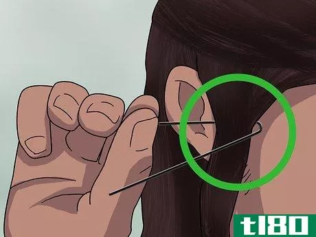 Image titled Crimp Your Hair With a Straightener Step 18