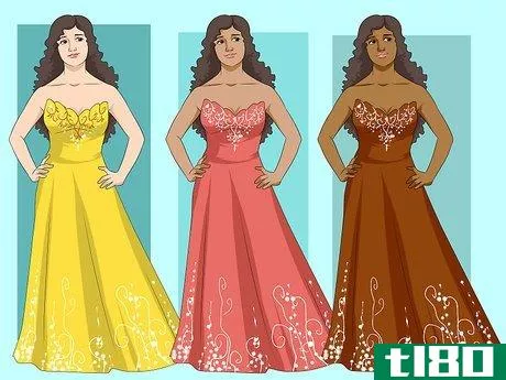 Image titled Choose the Color of Your Prom Dress According to Your Skin Tone Step 9