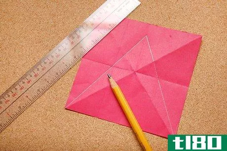 Image titled Cut a Equilateral Triangle from a Square of Paper Step 6