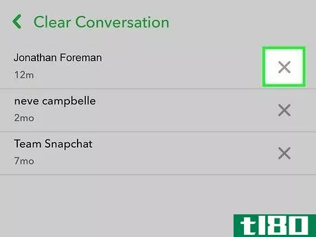 Image titled Clear All Snapchat Conversations Step 5