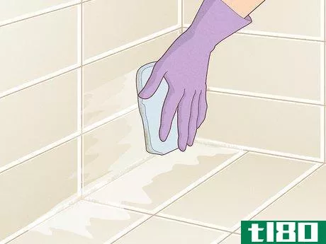 Image titled Clean Mold in Shower Grout Naturally Step 11
