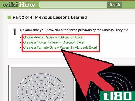 Image titled Create a Uniform Spiral Pattern in Microsoft Excel Step 3