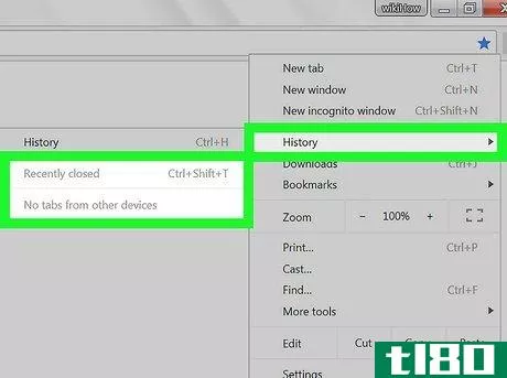 Image titled Clear Recently Closed in Google Chrome Step 12