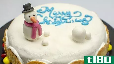 Image titled Decorate a Christmas Cake Step 20