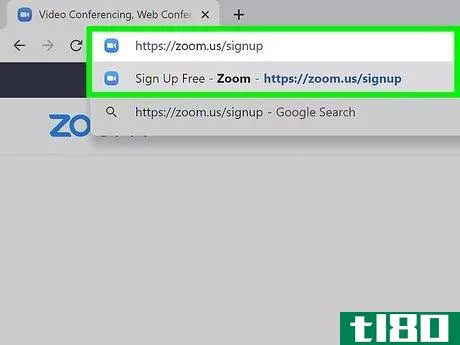 Image titled Create a Zoom Account Step 1