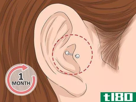 Image titled Clean a Tragus Piercing Step 11