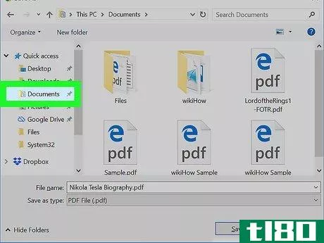Image titled Convert a Google Doc to a PDF on PC or Mac Step 6