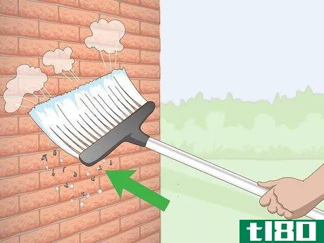 Image titled Clean Brick Wall Step 1