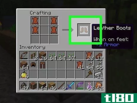 Image titled Create Leather Armor in Minecraft (for Computers) Step 17
