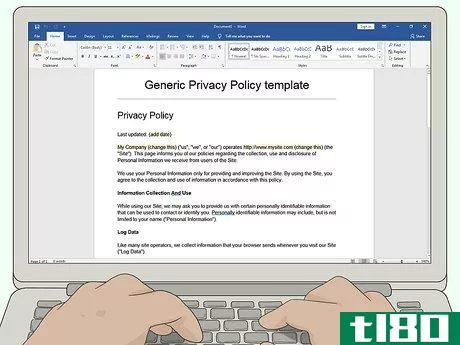 Image titled Create a Website Privacy Policy Step 11