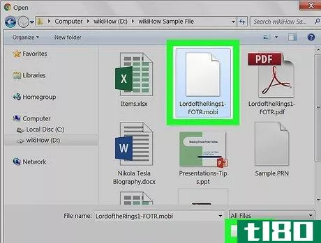 Image titled Convert an eBook to PDF on PC or Mac Step 4