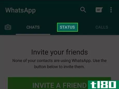 Image titled Create a Status on Whatsapp Step 2