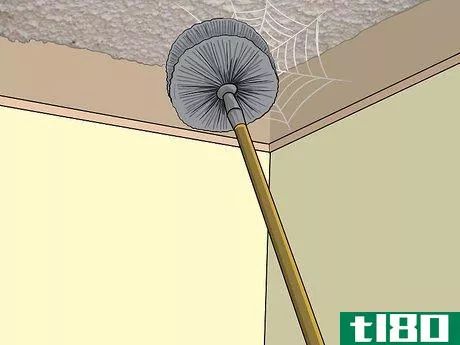 Image titled Clean a Popcorn Ceiling Step 2