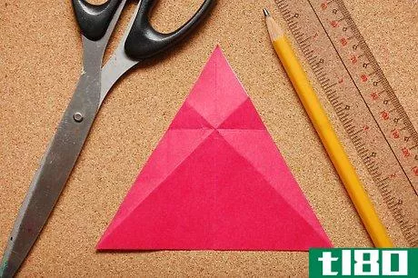 Image titled Cut a Equilateral Triangle from a Square of Paper Intro