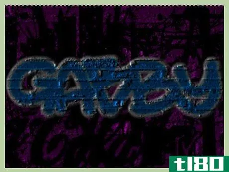 Image titled Create a Cool Graffiti Effect in GIMP Step 11
