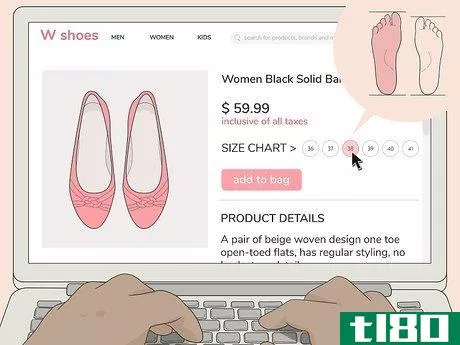 Image titled Choose Shoe Size when Shopping Online Step 15