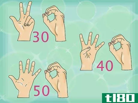 Image titled Count to 100 in American Sign Language Step 11