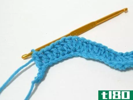 Image titled Crochet a Chevron Scarf Step 7