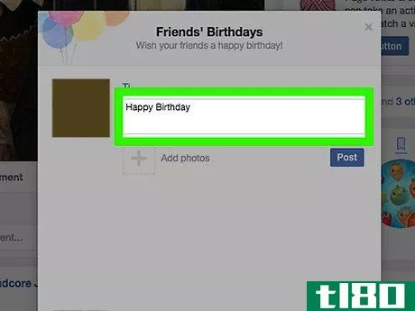 Image titled Create a Birthday Card on Facebook Step 22