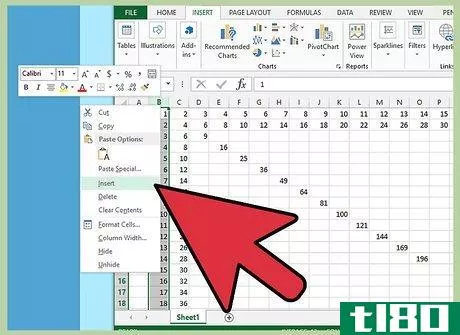 Image titled Create a Times Table to Memorize in Excel Step 5