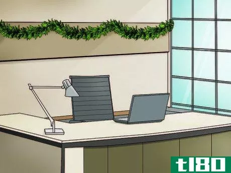 Image titled Decorate Your Office for Christmas Step 4