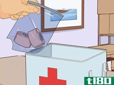 Image titled Create a Home First Aid Kit Step 6