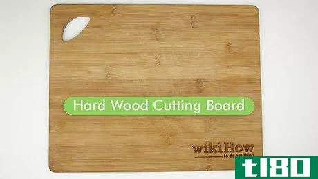Image titled Clean Wooden Cutting Boards Step 1