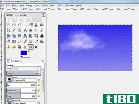Image titled Create Clouds Using Gimp Step 8