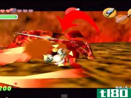 Image titled Defeat Volvagia in Zelda Ocarina of Time Step 3