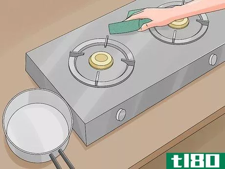 Image titled Clean a Gas Stove Top Step 14