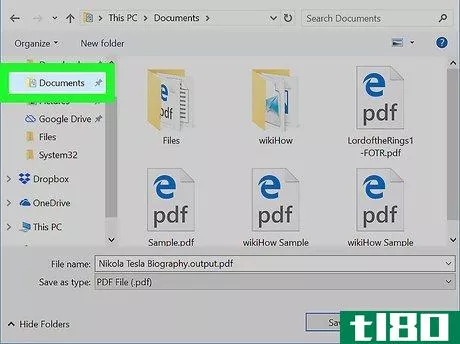 Image titled Convert a Google Doc to a PDF on PC or Mac Step 12