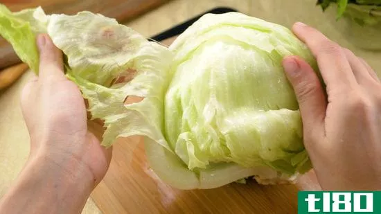如何切生菜(cut lettuce)