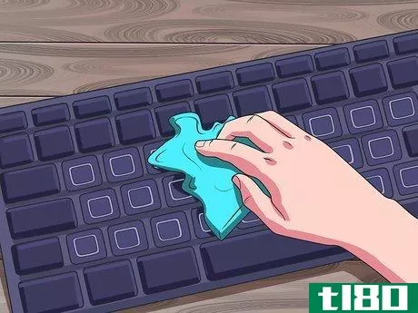 Image titled Clean Under Laptop Keyboard Keys Step 2