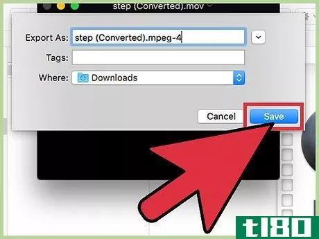 Image titled Convert MOV to MP4 and HD MP4 With Quicktime Pro 7 Step 11