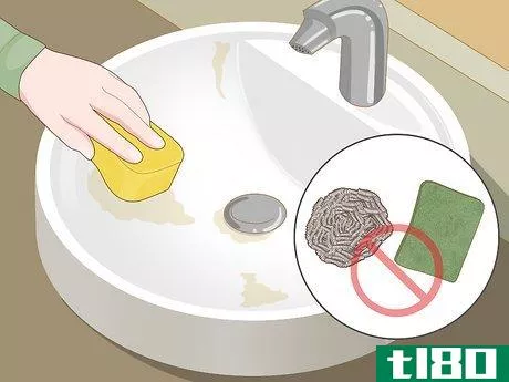 如何清洁并擦亮瓷质水槽(clean and shine a porcelain sink)