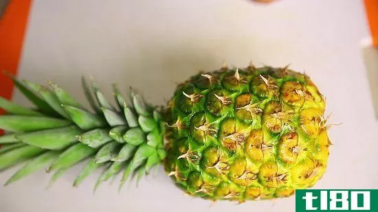如何切一个菠萝(cut a pineapple)