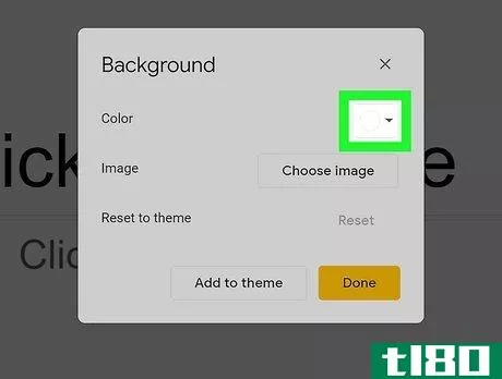 Image titled Change the Background on a Google Presentation Step 14