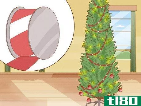 Image titled Decorate Slim Christmas Trees Step 4