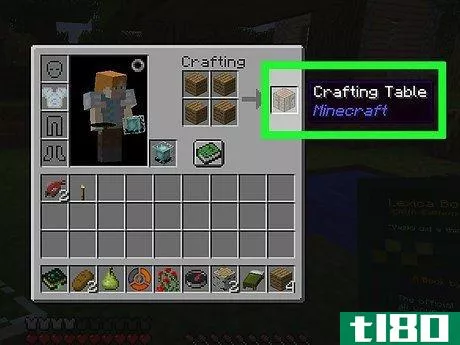 Image titled Make a Crafting Table in Minecraft Step 17