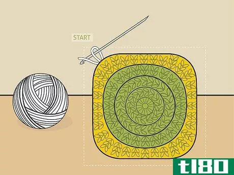 Image titled Crochet a Granny Square Blanket Step 15