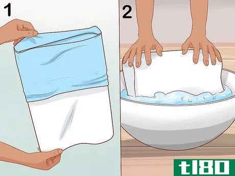 Image titled Clean a Memory Foam Pillow Step 1