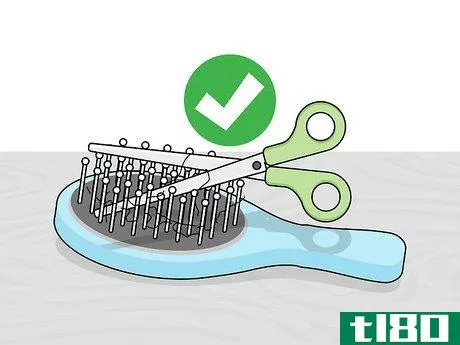 Image titled Clean a Bristled Hairbrush Step 5