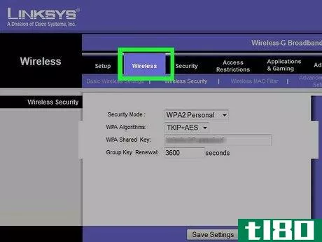 Image titled Convert Linksys WRT54G to Be an Access Point Step 8