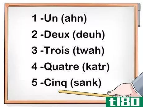如何用法语数到十(count to ten in french)