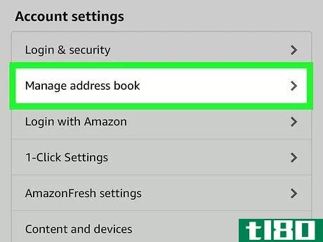 Image titled Change Your Shipping Address on Amazon on iPhone or iPad Step 4
