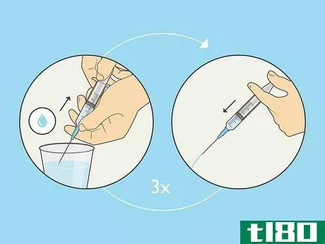 Image titled Clean a Syringe Step 10